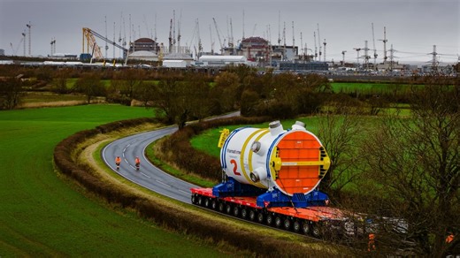 Hinkley Point C takes delivery of its second nuclear reactor