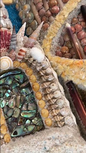 The Little Mermaid Castle Out Of Seashells!
