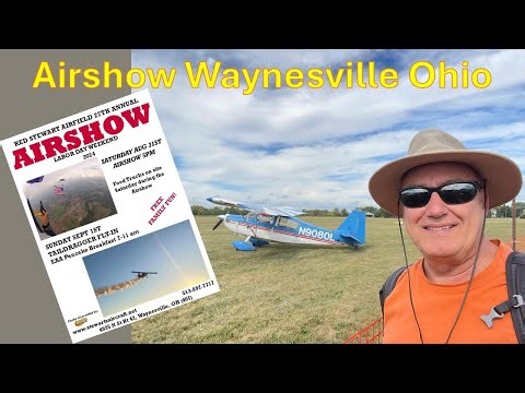 Airshow at Red Stewart Airfield in Waynesville Ohio