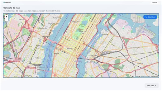 Quelqu’un vient de bouleverser l’industrie de la visualisation urbaine 3D.Repo sur GitHub. Tu lui donnes une ville et il te génère un modèle 3D avec bâtiments et rues à partir d’OpenStreetMap. Export en GLB. Licence MIT. Sans login, sans clé API.