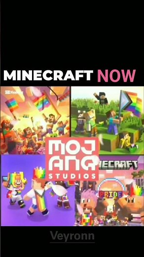 Minecraft then VS Minecraft now💀