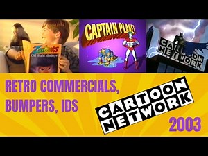 RETRO COMMERCIALS, STATION IDs & BUMPERS on Cartoon Network 2003