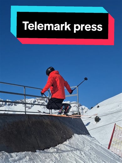 Experience Telemark Press Skiing in St Anton