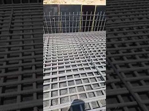 شرح طريقة تركيب حديد تسليح القواعد والرقاب لمباني الهياكل المعدنية بنظام Steel structures