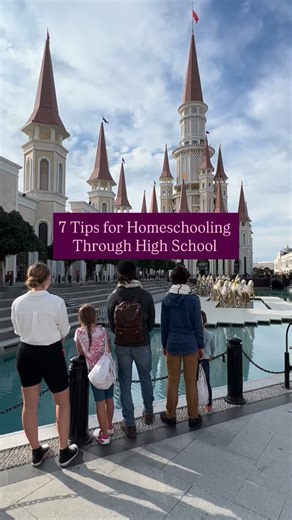 As a homeschool mom of 23 years who’s already homeschooled 5 teens through high school (and now into college), here are my top 7 tips: 1️⃣ If you haven’t already by now, stop trying to recreate school at home. High school doesn’t need bells, desks, or busywork — it needs personal ownership. 2️⃣ Focus on the habits of a successful life BEFORE academics. Discipline, emotional regulation, time management, and follow-through matter more than GPA. 3️⃣ Teach teens how to manage themselves. If they can