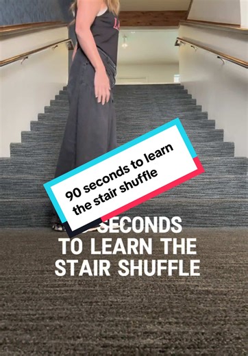 Learn the Stair Shuffle Dance in 90 Seconds