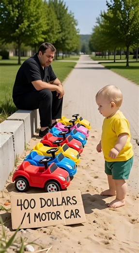 The Adorable Baby Steals a Car for His Cat