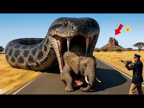 Brave Heroes Save Poor Elephant From Deadly Giant Mutant Python🐍 2