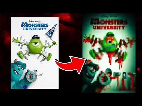 PIXAR Posters Turned into TERRIFYING Horror Masterpieces