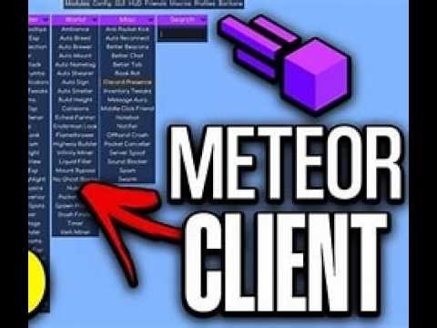 how to download metor client mincraft hacks