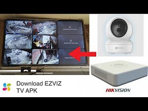 Hikvision dvr and ezviz camera online in Android tv direct ezviz tv app full setup