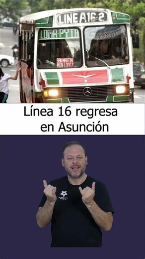 Línea 16 regresa con nueva flota en Asunción