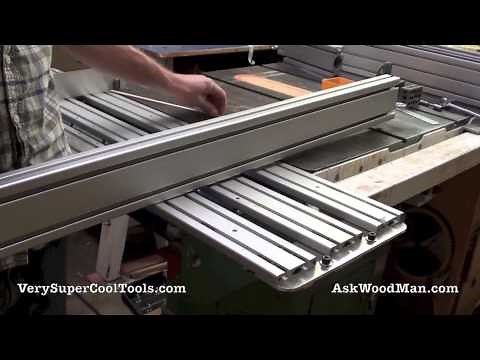DIY Table Saw Sliding Crosscut Carrier