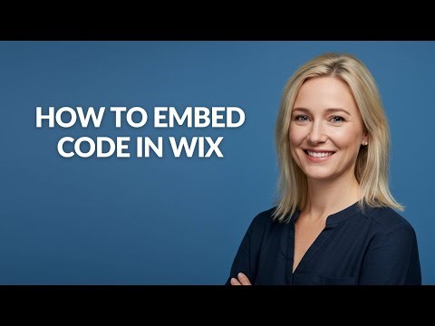 How to Embed Code in Wix - Julia'sTutorials