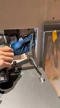 Soft-Close Hinge & Catch Installation for Drop-Down Cabinet Doors! #classicwood #home #wooddesigner