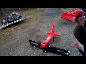 #3 Kubota B2601 compact tractor. New attachments and implements. outdoor channel.