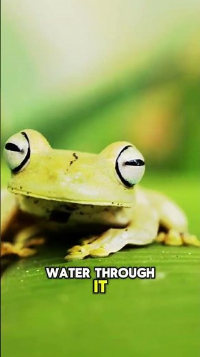 The Secret of Frog Skin #amphibian #wildlife