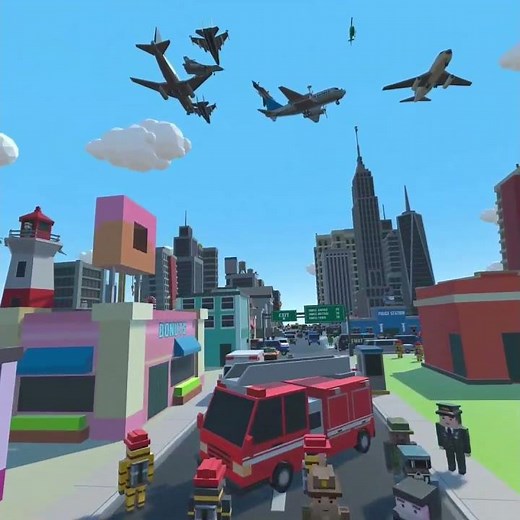 Tiny Tour 2 - Tiny Town VR #paintthetownred #gaming