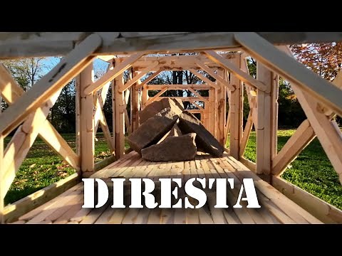 DiResta Truss Bridge from Popsicle Sticks