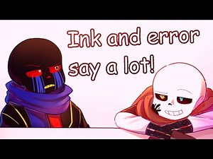 Ink and Error say a lot! parts 1 & 2/animatic