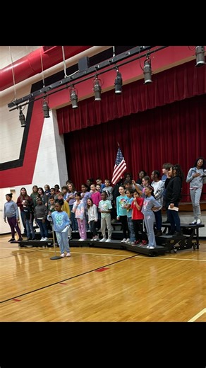 🇺🇸Veterans Day Program! 🇺🇸 A huge thank you to Ms. Lewis and our amazing fourth graders for sharing their beautiful voices in today’s Veterans Day program. Your performance was heartfelt and truly honored our heroes. ❤️💙🤍 #VeteransDay #ThankYou #ProudSchoolMoment | Marsh Elementary School