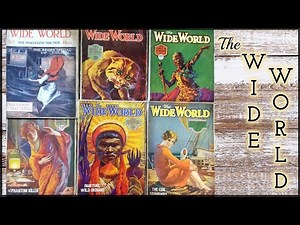 Vintage Adventure Pulp Magazines • Wide World Magazine • 1910s to 1930s