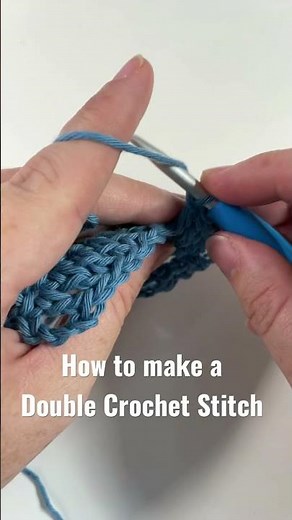 How to Make a Double Crochet Stitch