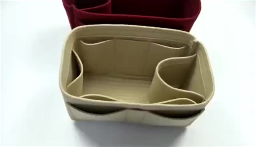Products Hot Selling  Latest Handbag Insert Felt Purse Organizer