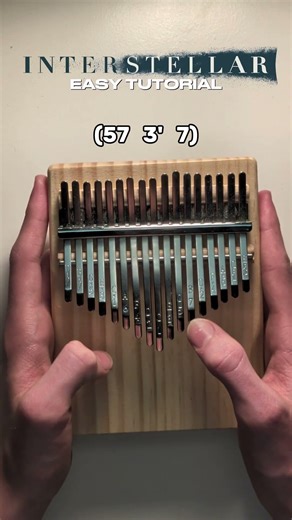 Interstellar theme - Easy kalimba cover by Kalimbamboo #kalimba #tutorial #cover #music