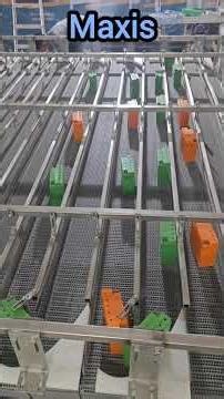 Buffer Conveyor Stainless Steel SS316L structure 14 Lane x3meter for Automotive Rectangular Battery