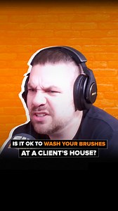 3K views · 12 reactions | Painters and Decorators - do you wash your brushes at a client's house? 樂 | Fix Radio | Facebook