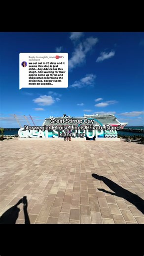 Replying to @magick_moon🆘️🇺🇲 here’s a tour of Great Stirrup Cay. @Norwegian Cruise Line private island. This shows the vibe shore club, kids splash area, pool, public beach and more. We CANNOT wait to be back once it’s all done!! #norwegiancruiseline #greatstirrupcay #greatstirrupcaybahamas #ncl #cruisetok Great Stirrup Cay tour, Norwegian Cruise Line private island, Great Stirrup Cay Bahamas, NCL private island experience, Great Stirrup Cay shore club, Vibe Shore Club Great Stirrup Cay, Grea