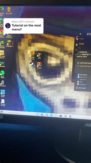 Replying to @BT TUT ON HOW TO GET THE MOD MENU #gtag #fyp #douwannaplayminigames #mods #modmenu #christmas