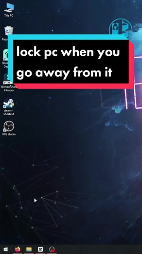 Automatically lock your pc#pctutorial #pctipsandtricks #howto #learnontiktok #fypシ゚ #pctricks #pctips