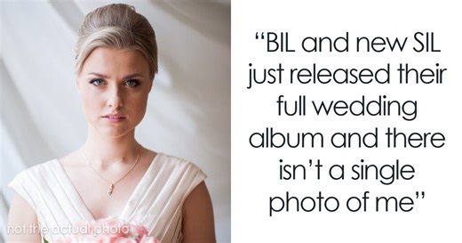 Woman Shocked To Find Out She Was Left Out Of Every Single Photo In SIL’s Photo Album