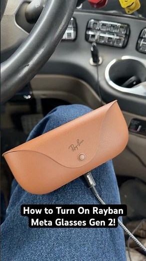 How to Turn On Rayban Meta Glasses Gen 2! #raybanmeta #metaglasses