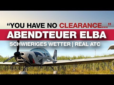 Mit dem Flugzeug nach Elba, Fail in der Kontrollzone