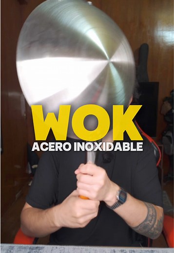 Cómo curar un wok de acero inoxidable