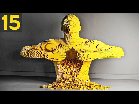15 Amazing Lego Sculptures and Buildings