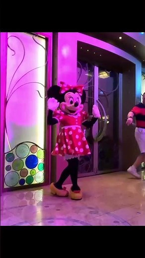 Character Dance Party Featuring Mickey and Friends Aboard the Disney Wonder! #shorts