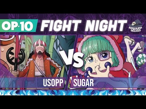Usopp vs Sugar: One Piece Card Game : OP10 Match