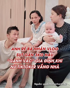 Anh rể bà Nhân Vlog sụt gần 3kg hậu “gánh vác” gia đình khi nữ TikToker vắng nhà: Tinh thần sa sút khi bị vợ “quậy” | YAN News