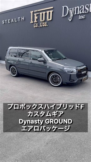 [Probox Aero Package] Probox Hybrid finished with an SUV outdoor-style body kit and full paint! I...