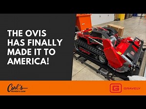Unboxing the Gravely Ovis Brush Mower