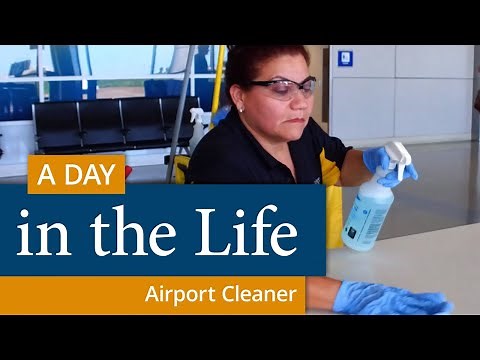 A Day in the Life of an Airport Cleaner