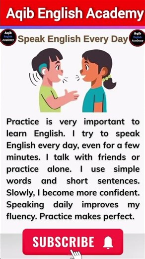 English Reading Practice | Read & Speak English Daily 🔥