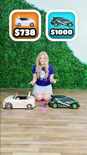 $1 vs $1000 RC Car Tug of War 🏎️