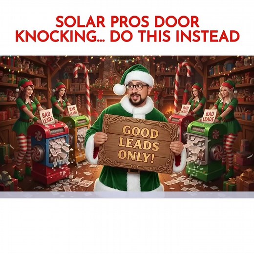 Still buying solar leads that 8 other reps called first? Yeah… that ends now. Get exclusive homeowners, booked appointments, and recordings for every call — PLUS a profit-first trial so you only pay after you win. Click [Learn More] to start scaling without the holiday headaches. | Rich Feola Solar Exclusive