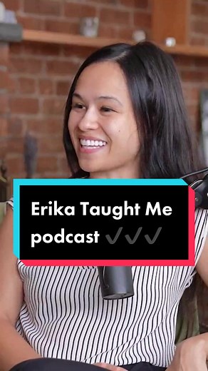 ‏Full episode on Erika Taught Me podcast @erikataughtme