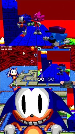 Sonic Breaks the Fourth Wall #fnf #sonic #creepypasta #fnfmod #sonicthehedgehog #lyrics #rewrite